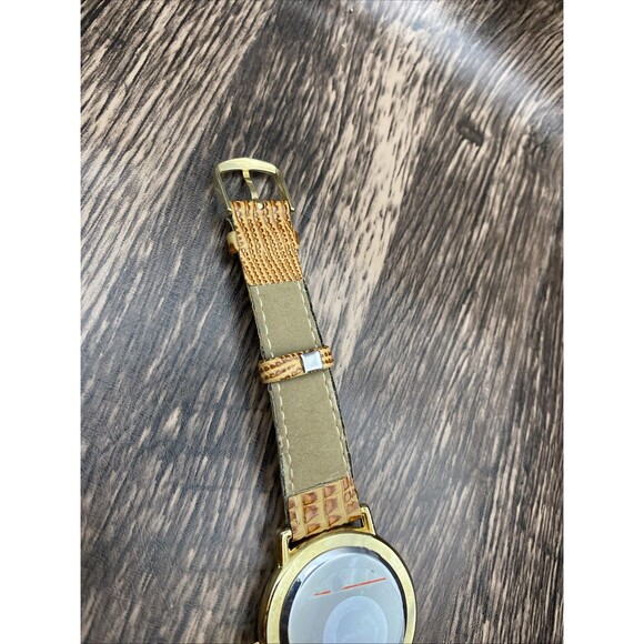 Geneva Pearl Dial Women's Thin Style Watch New Battery - Picture 7 of 10